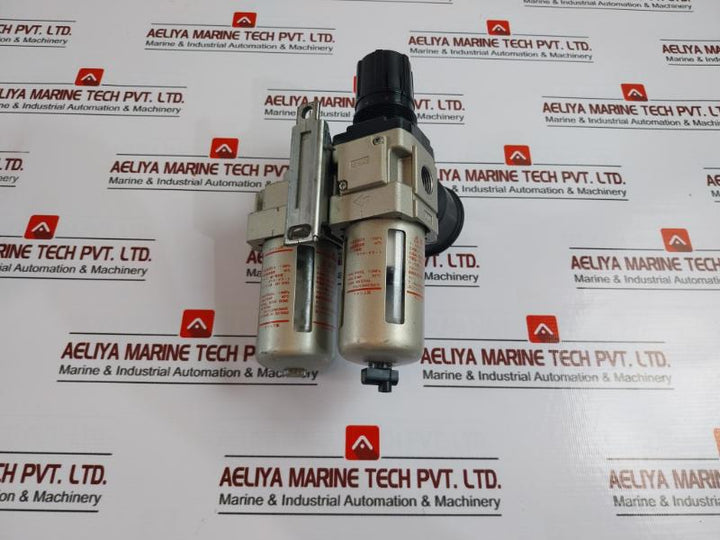 Smc Al30-f03 Filter Regulator Lubricator Unit 1.0 Mpa 0.05~0.85Mpa