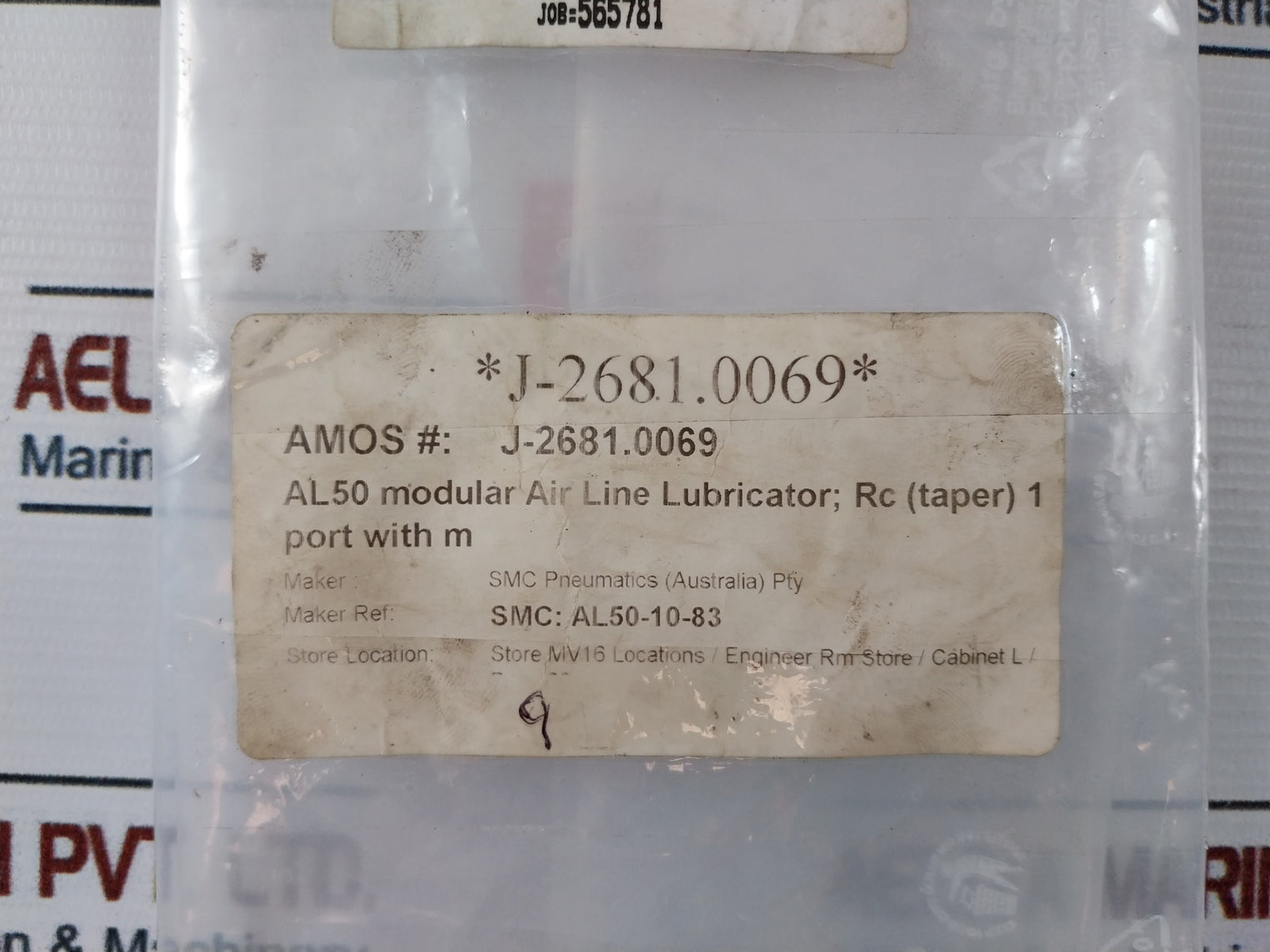 Smc Al50-10-8 Al50 Modular Air Line Lubricator Rc1