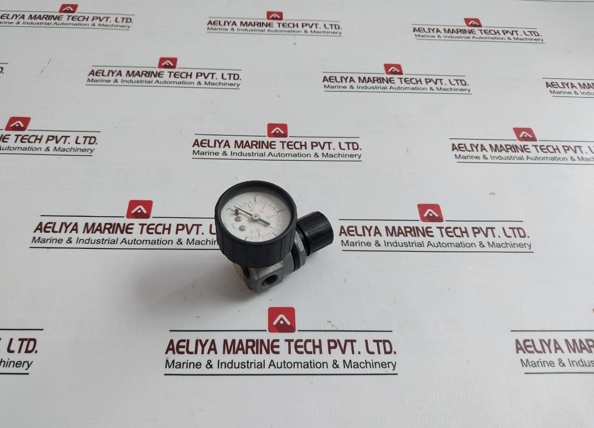 Smc Ar100P Air Pressure Regulator 7-100Psi 0 To 56 Psi 0 To 4 Bar