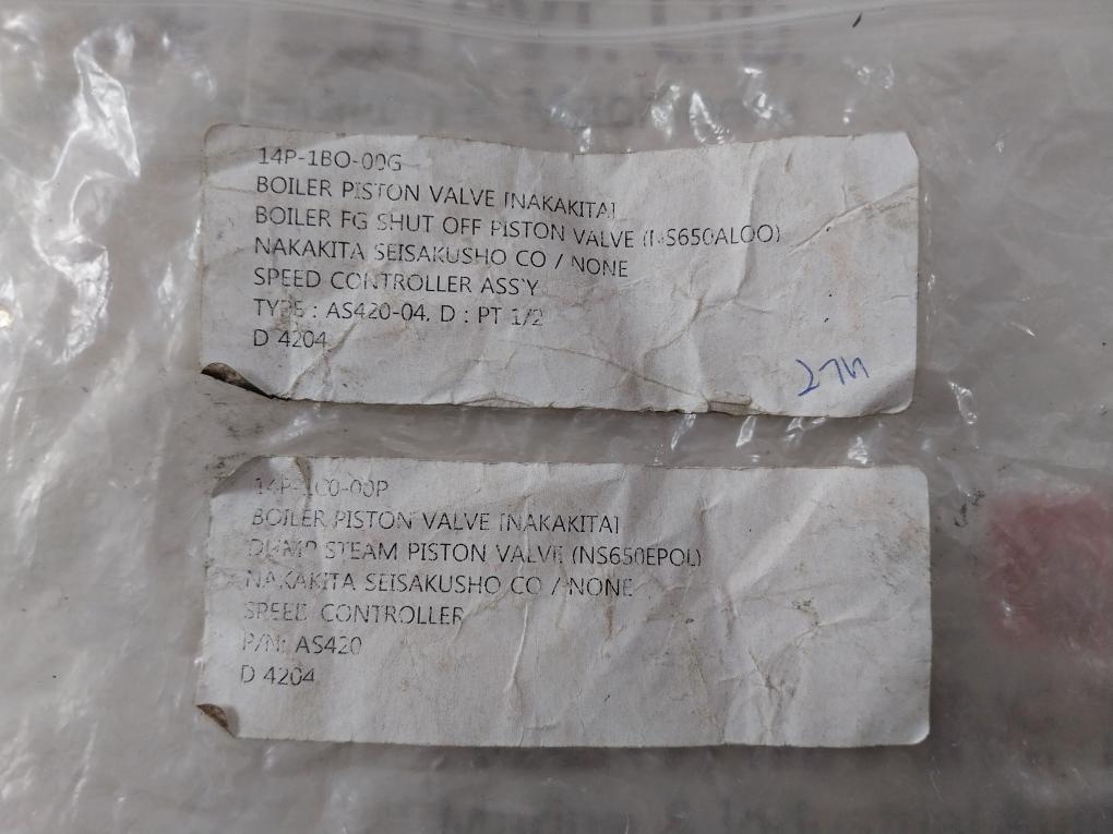 Smc As420-04 Boiler Piston Valve 14P-1Bo-00G ,14P-1C0-00P