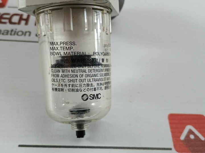 Smc Aw20-f02-b Air Filter Regulator 0.05-0.85Mpa