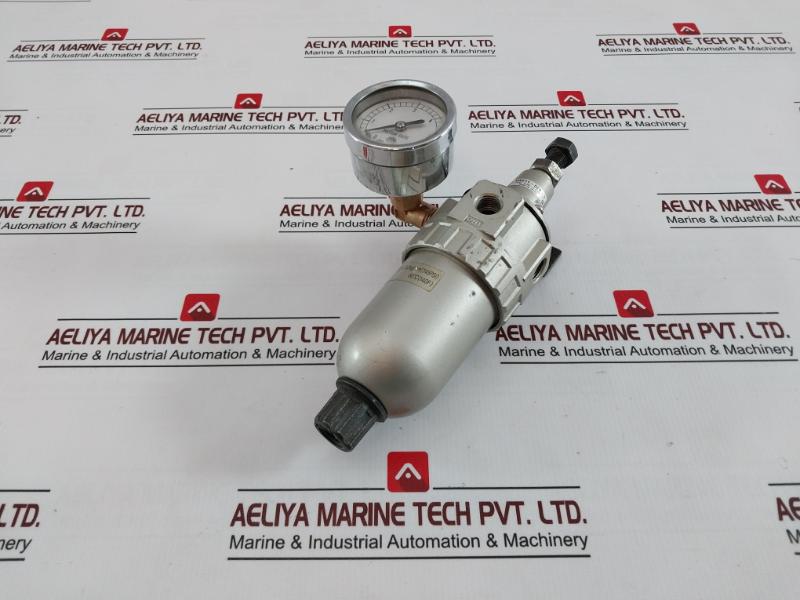 Smc Aw211-02B-2 Filter Regulator 0.05-0.83Mpa 0 To 6 Kgf/Cm2 145Psi 60C