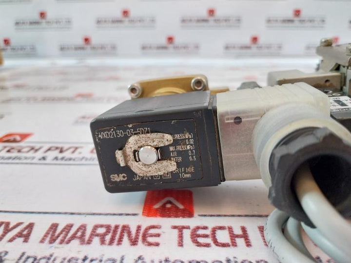 Smc Aw30-03Be Filter Regulator + Vxd2130-03-5D71 2 Way Media Valve Assy
