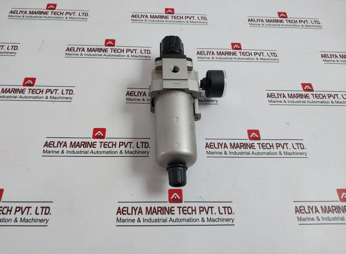 Smc Aw40-02Bg-2 Filter Regulator W/ Pressure Gauge G46-10-02 0.05-0.85Mpa