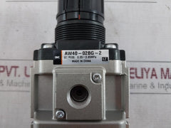 Smc Aw40-02Bg-2 Pneumatic Filter Air Pressure Regulator 0.05-0.85 Mpa 60C