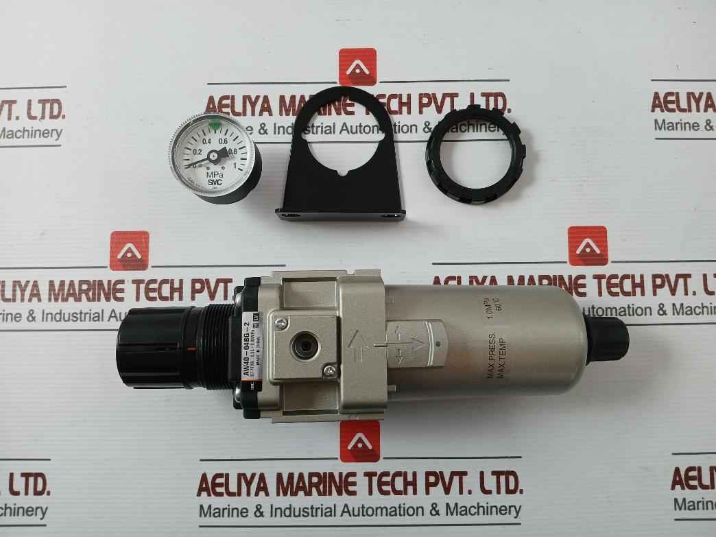 Smc Aw40-04Bg-2 Filter Regulator 0.05-0.85Mpa