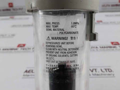 Smc Aw60-10Bde3-b Filter Regulator 1.0Mpa 60 Degrees Celsius