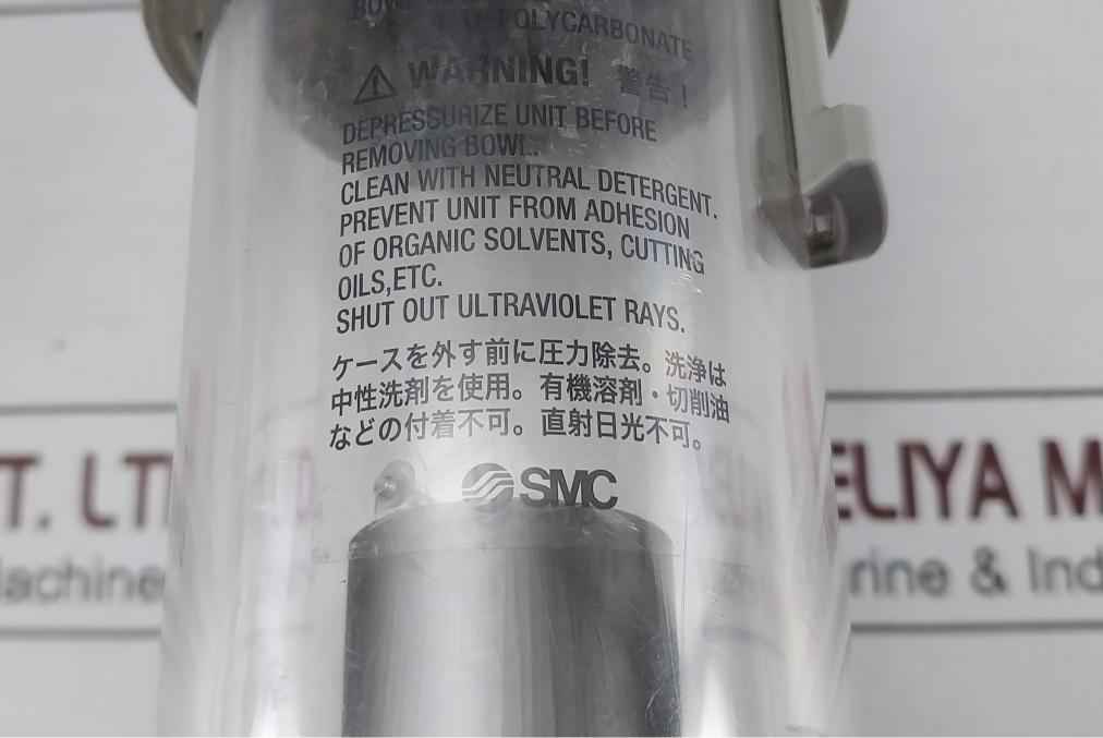 Smc Aw60-10Bde3-b Filter Regulator 1.0Mpa 60 Degrees Celsius