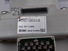 Smc Aw60-10Bde3-b Filter Regulator 1.0Mpa 60 Degrees Celsius