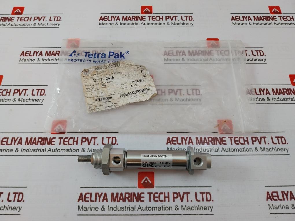 Smc C85N20-0050-dkw11784 Pneumatic Piston Rod Cylinder 90608-2819