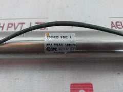 Smc Cd85N25-200C-a Pneumatic Cylinder 1.00 Mpa Ja30-10-125, Mz070174