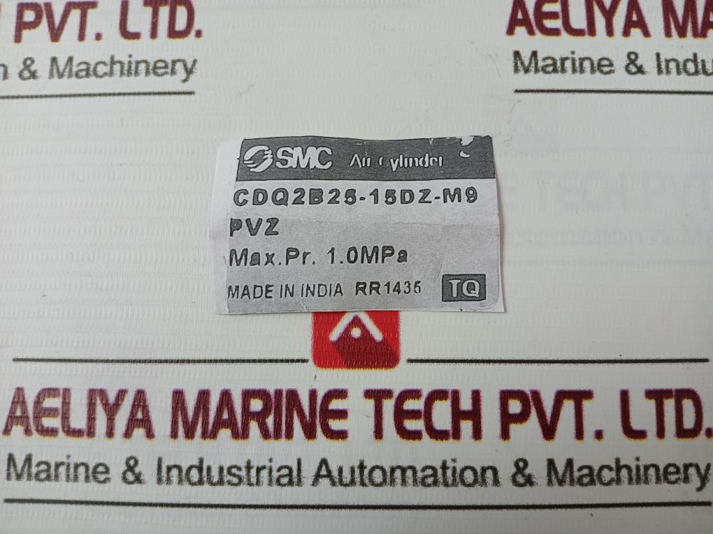 Smc Cdq2B25-15Dz-m9Pvz Compact Cylinder 1.0Mpa