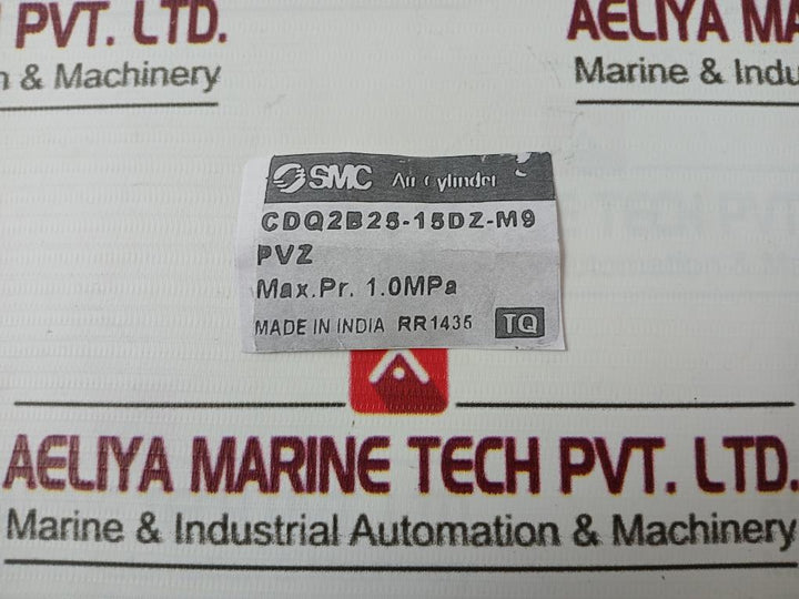Smc Cdq2B25-15Dz-m9Pvz Compact Cylinder 1.0Mpa