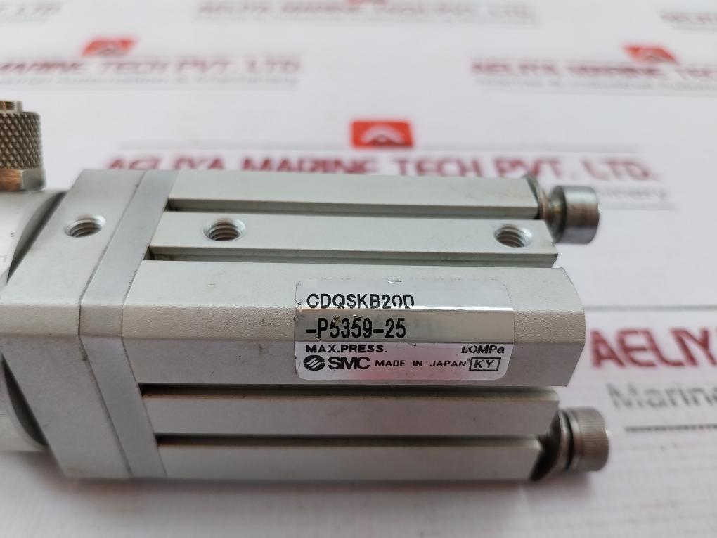 Smc Cdqskb20d-p5359-25 Pneumatic Compact Cylinder Double Acting Auto Switch 1mpa