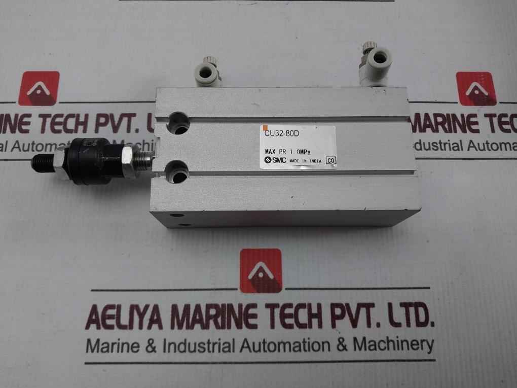 Smc Cu32-80D Mount Cylinder Double Acting Single Rod Ja30-10-125