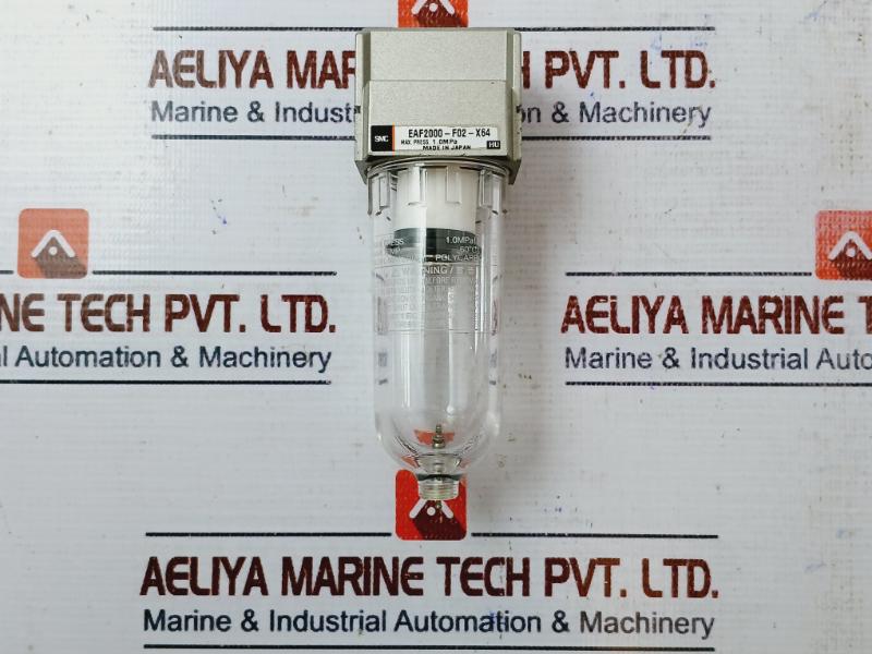 SMC EAF2000-F02-X64 Air Filter Regulator 1.0 MPa