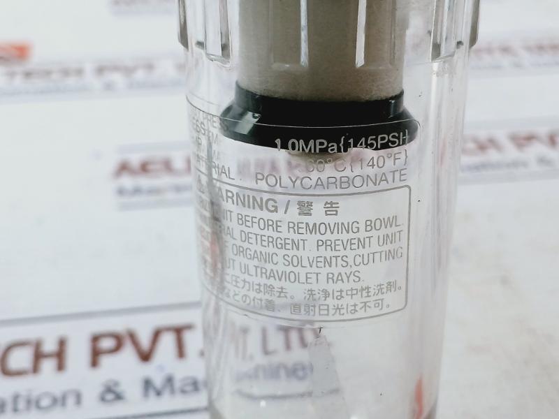 SMC EAF2000-F02-X64 Air Filter Regulator 1.0 MPa