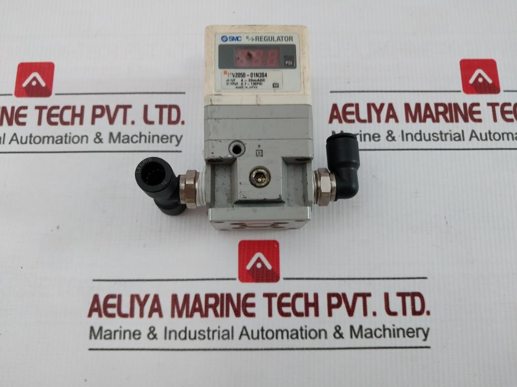Smc Electro-pneumatic Pressure Regulator Output 0.7-130Psi Part No Itv2050-01N3S4