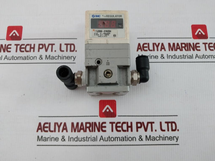 Smc Electro-pneumatic Pressure Regulator Output 0.7-130Psi Part No Itv2050-01N3S4