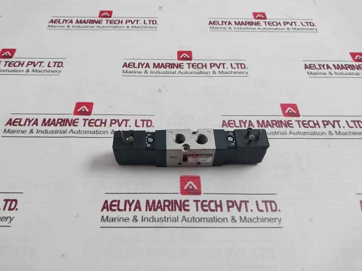 Smc Evf3233 Solenoid Valve 1-9Bar Dc21-26V