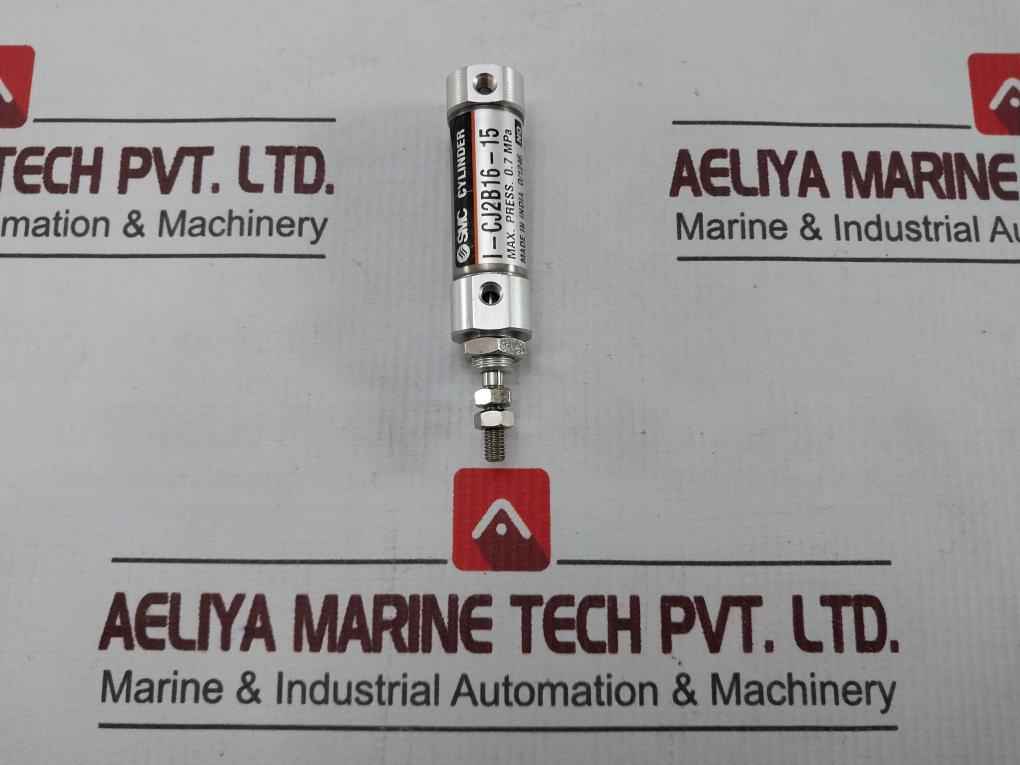 Smc I-cj2B16-15 Pneumatic Piston Rod Cylinder 0.7 Mpa