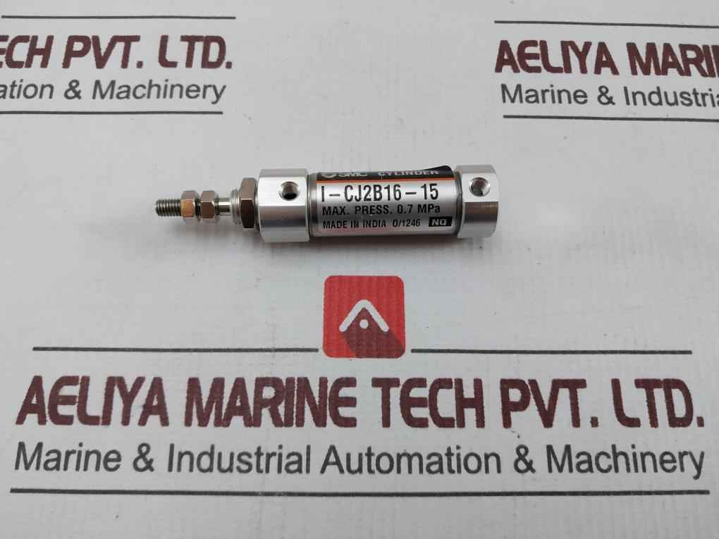 Smc I-cj2B16-15 Pneumatic Piston Rod Cylinder 0.7 Mpa
