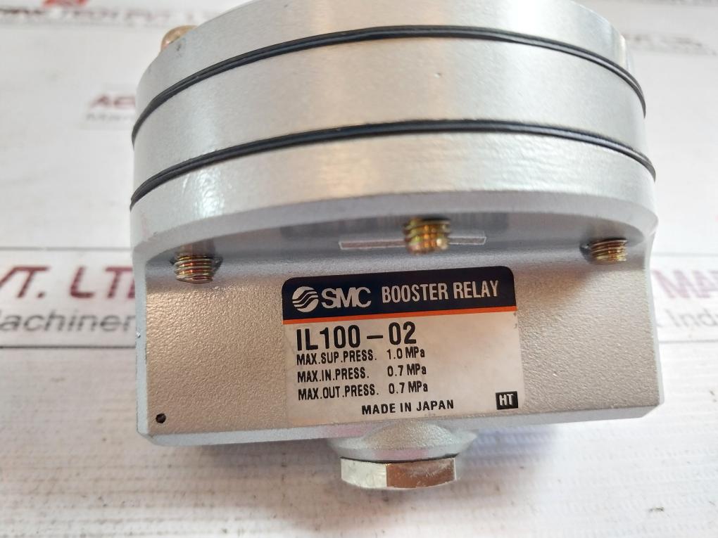 Smc Il100-02 Booster Relay Il1A00 1.0Mpa 0.7Mpa Ht