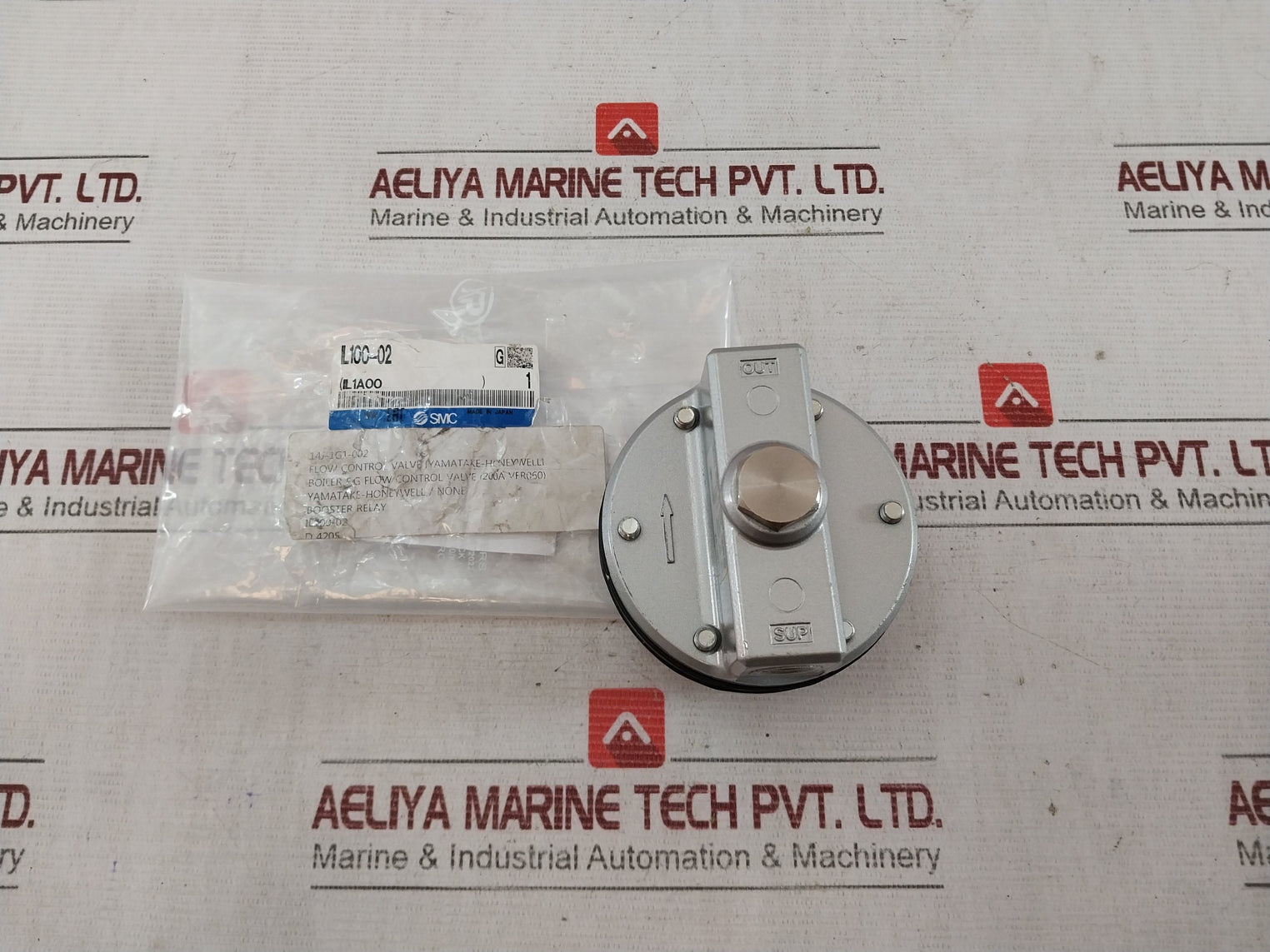 Smc Il100-02 Speed Increase Relay 1/4 Inch Pt 1.0 Mpa Max Supply Pressure