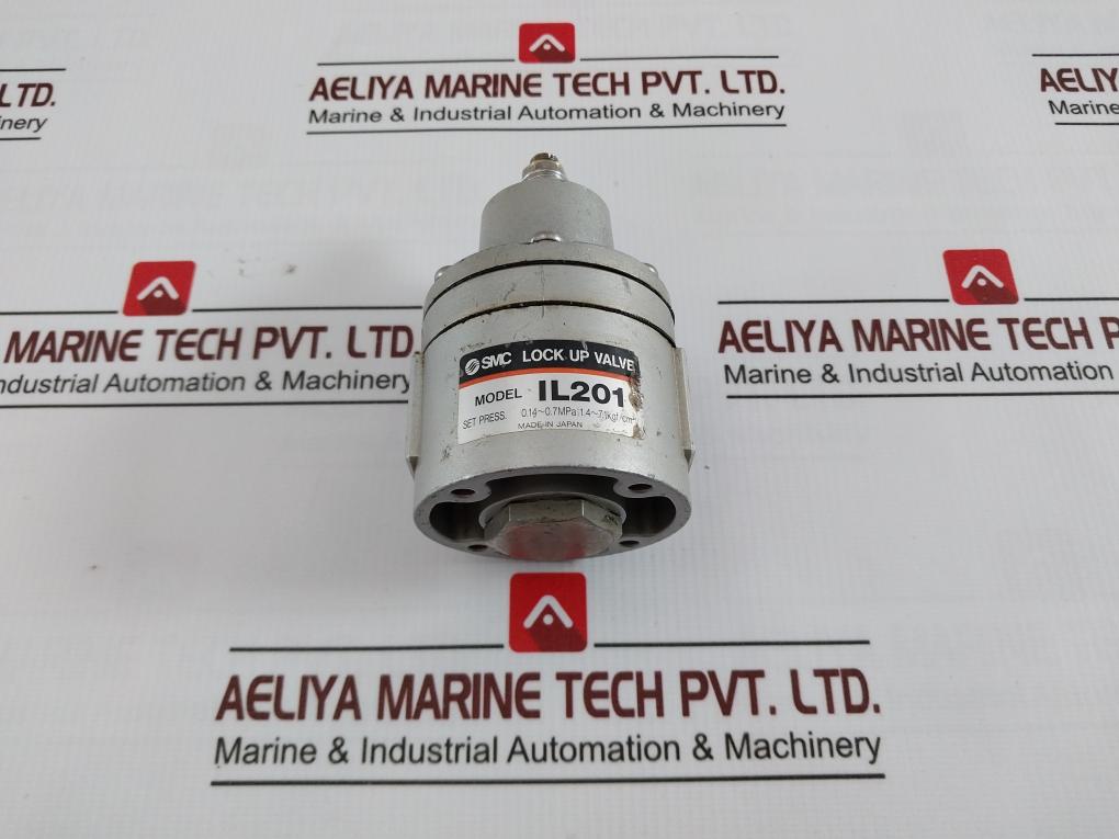 Smc Il201 Single Acting Lock Up Valve 0.14-0.7Mpa