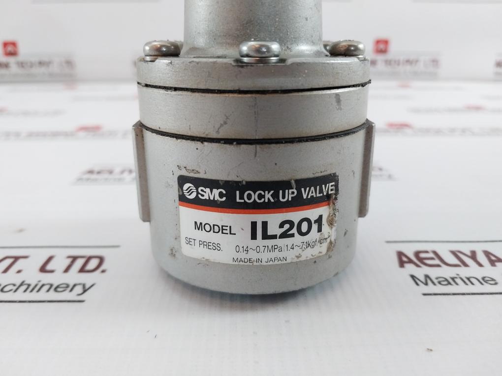 Smc Il201 Single Acting Lock Up Valve 0.14-0.7Mpa