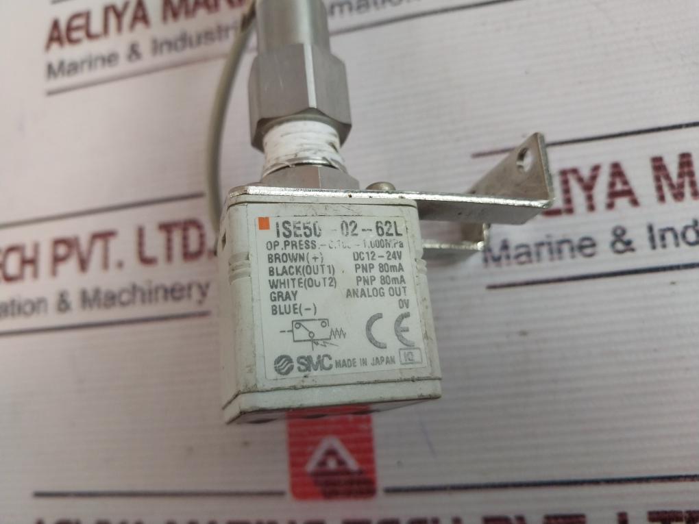 Smc Ise50-02-62L Digital Pressure Switch