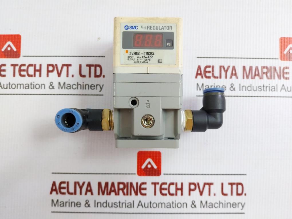 Itv2050-01N3S4 Electro-pneumatic Pressure Regulator Output 0.7-130Psi Smc