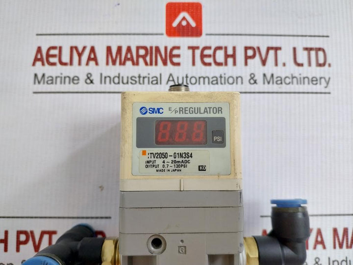 Itv2050-01N3S4 Electro-pneumatic Pressure Regulator Output 0.7-130Psi Smc