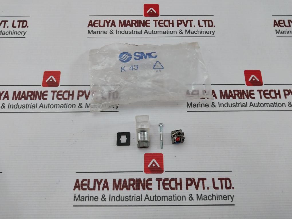Smc K43 Pneumatic Solenoid Coil Connector – Aeliya Marine Tech
