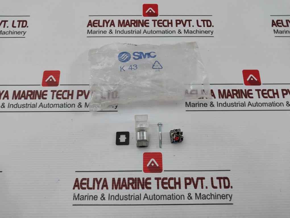 Smc K43 Pneumatic Solenoid Coil Connector