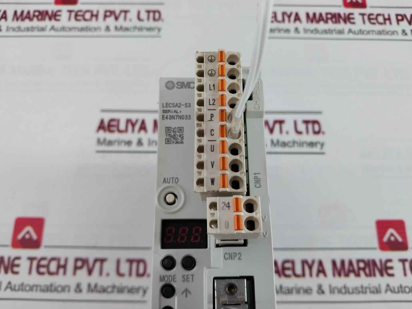 Smc Lecsa2-s3 Ac Servo Motor Driver 200W 2.4A Dc24V Tc300A607G52 (Not Working)