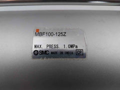 Smc Mbf100-125Z Cylinder Max. Press. 1.0Mpa