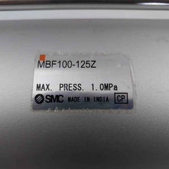 Smc Mbf100-125Z Cylinder Max. Press. 1.0Mpa