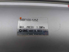 Smc Mbf100-125Z Cylinder Max. Press. 1.0Mpa