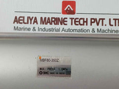 Smc Mbf80-350Z Air Cylinder 1.0Mpa