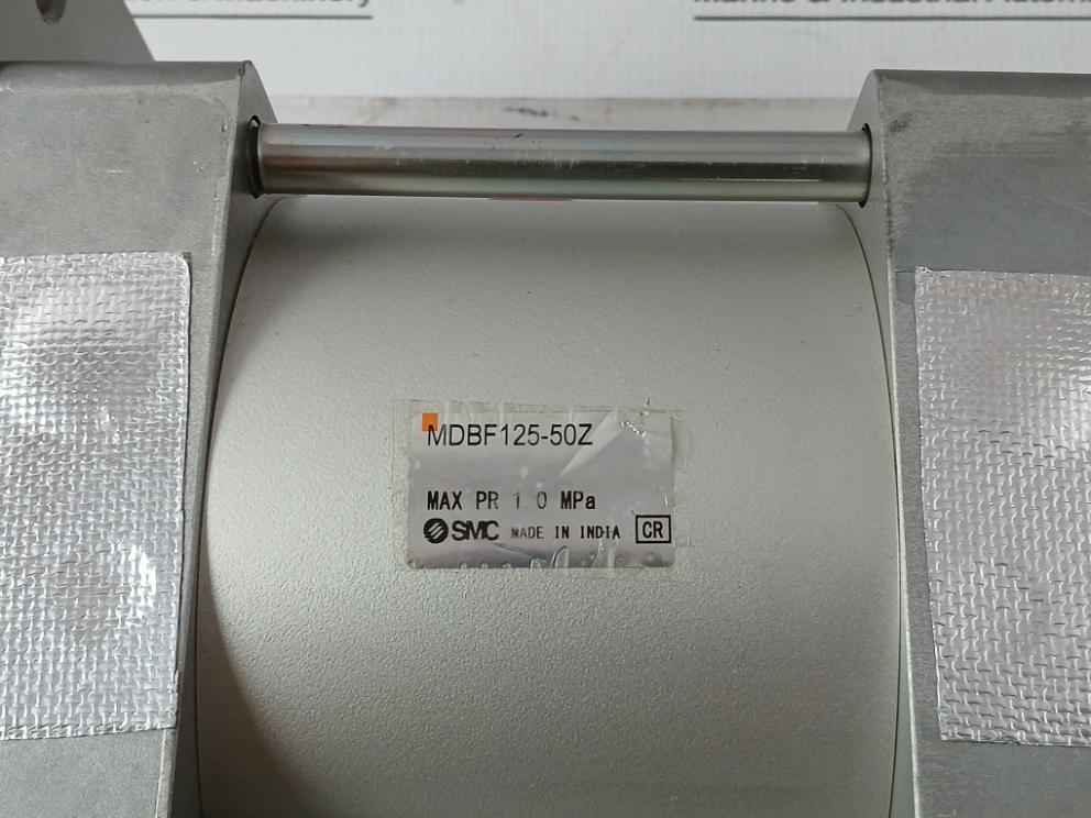Smc Mdbf125-50Z Double-acting Pneumatic Cylinder Max Pr 1.0 Mpa