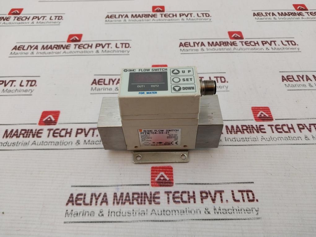 Smc Pf2W704-03-27 Flow Switch 12-24Vdc