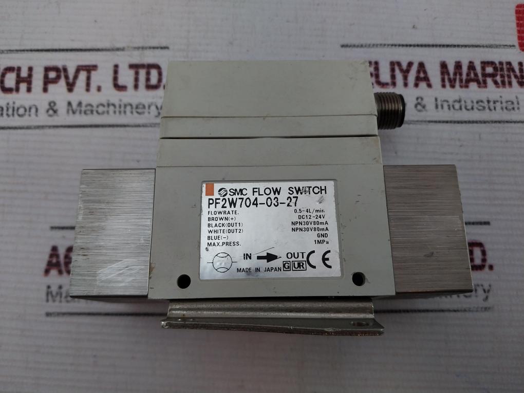 Smc Pf2W704-03-27 Flow Switch 12-24Vdc