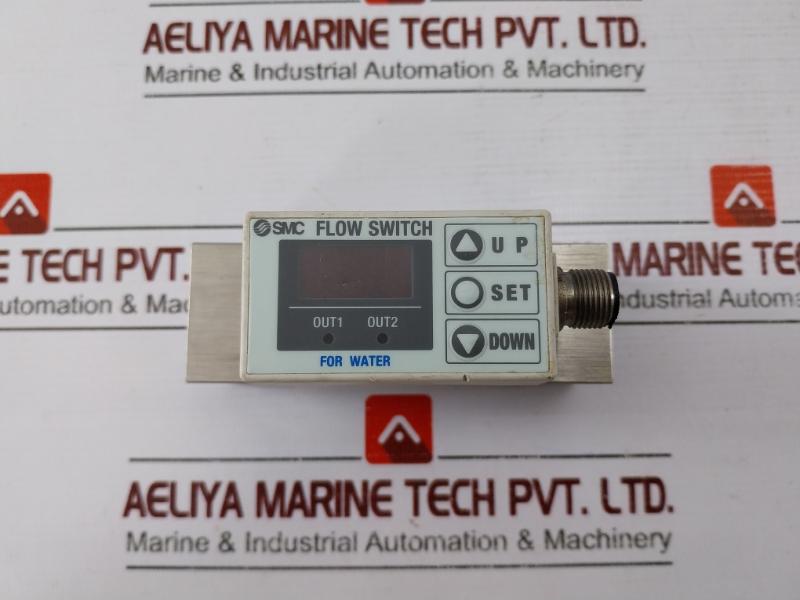 Smc Pf2w704-03-27 Flow Switch For Water 12-24vdc