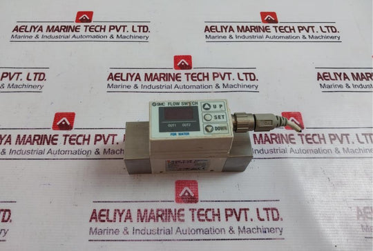 Smc Pf2w704-03-27 Flow Switch For Water Dc12/24v, Npn 30v 80ma