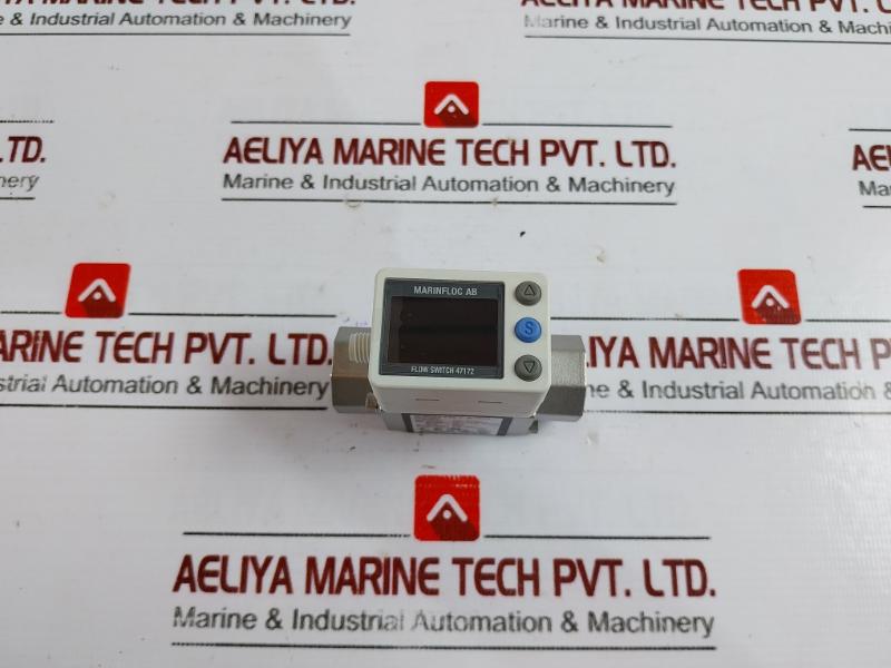 Smc Pf3W704-f03-f-m-x648 Digital Flow Switch Set Dc12-24V