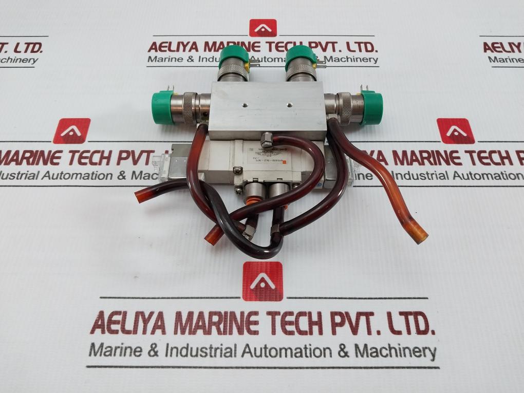 Smc Ported Pneumatic Solenoid Valve 24Vdc Sy5320-5Lz-n7T-f2