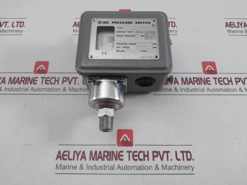 Smc Pressure Switch 0.1-1.0 Mpa Isg130-030-q