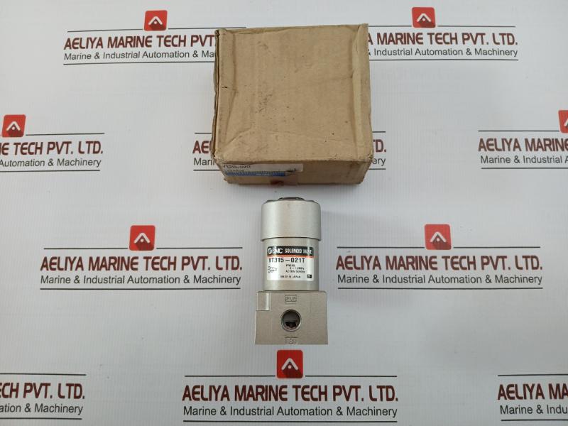 Smc Solenoid Valve Ac100V 1.0Mpa Vt315-021T