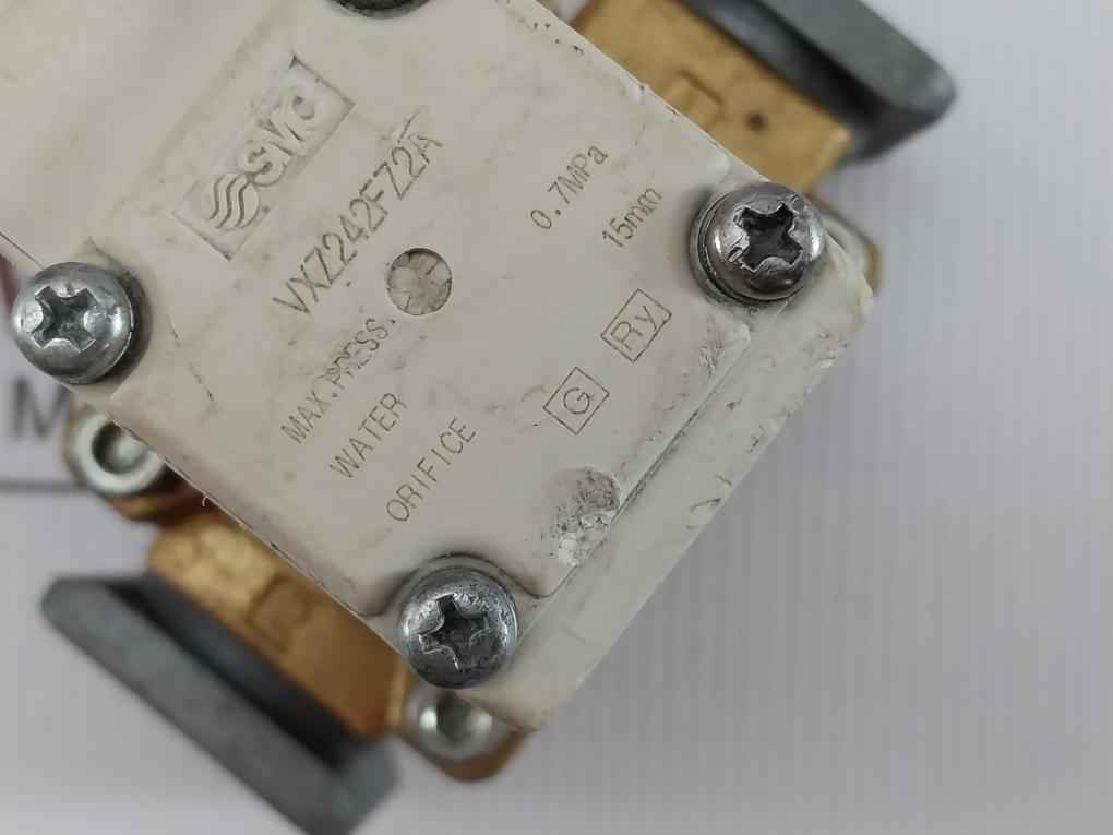 Smc Solenoid Valve Dc24V 7W Part No: Vxz242Fz2A